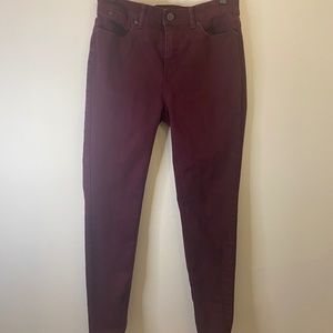Talbots Maroon Jegging jeans